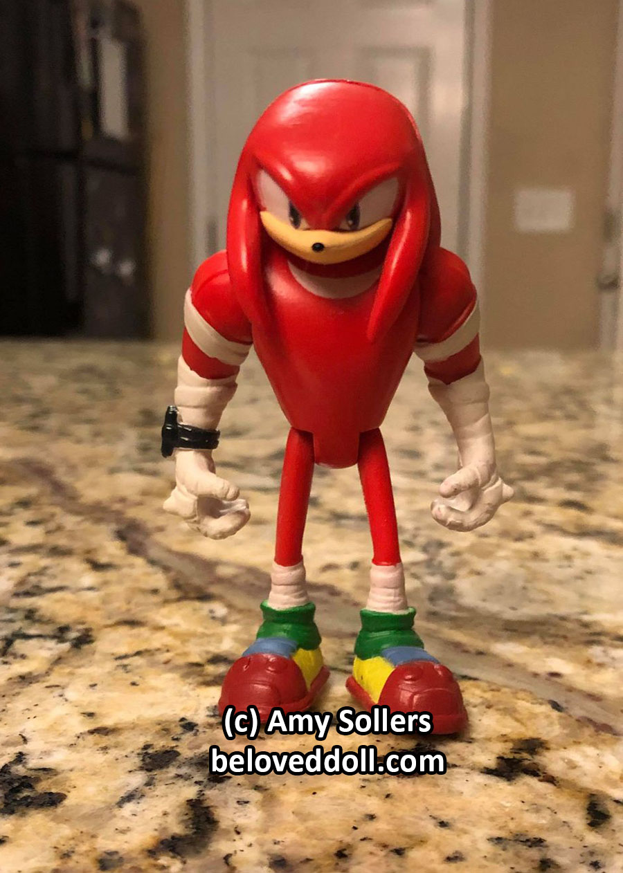 Sonic Boom Knuckles the Echidna Action Figure Loose