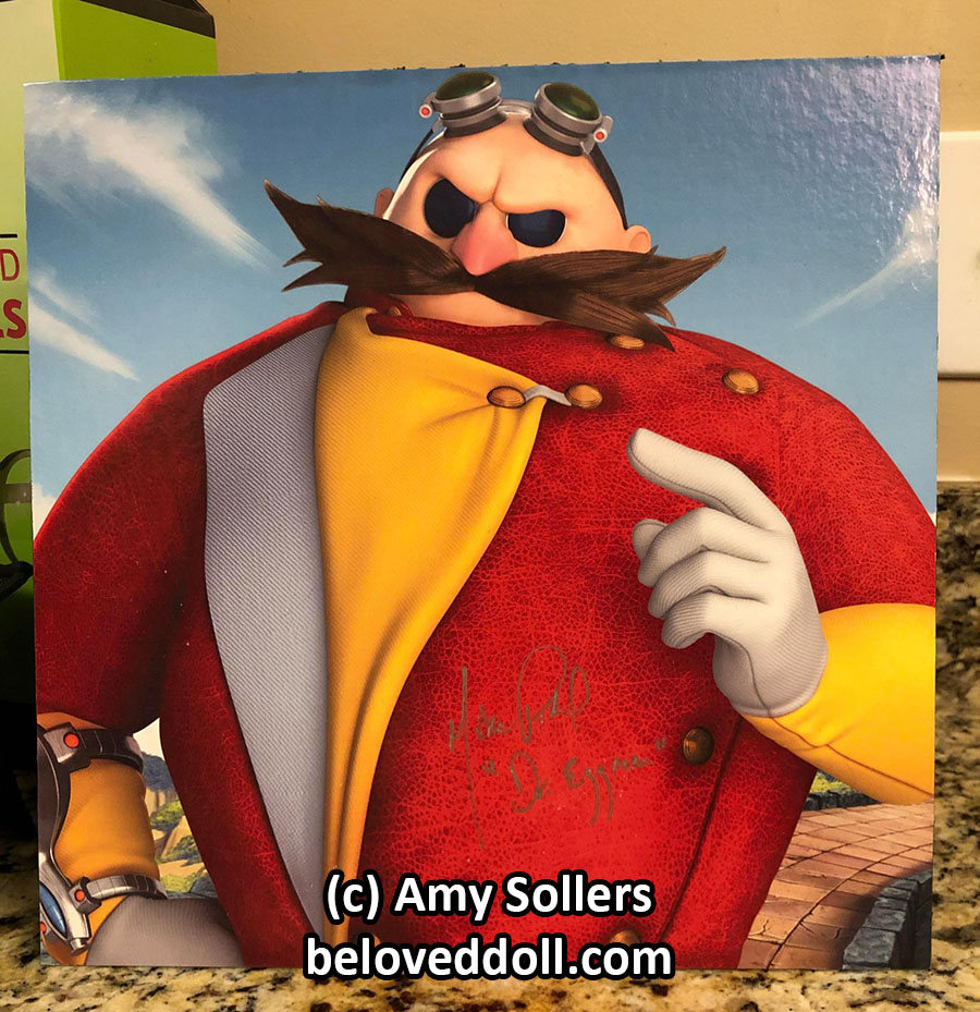Boom Dr Eggman Signed Print Galaxycon 2020