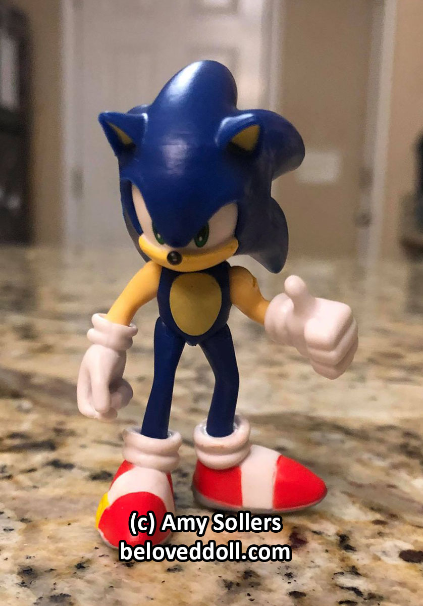 Modern Sonic the Hedgehog 3.5 Inch Action Figure Jakks Loose