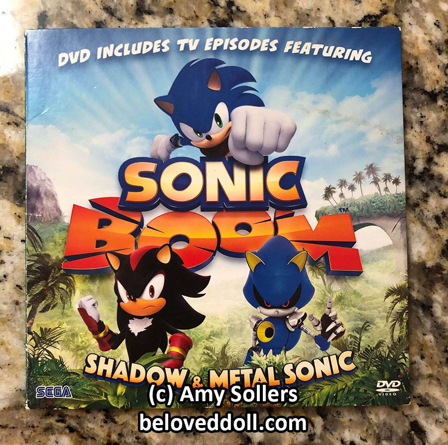 Sonic Boom DVD Shadow & Metal Sonic Limited Edition